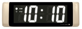 4" 4 Digit White LED, 120 VAC