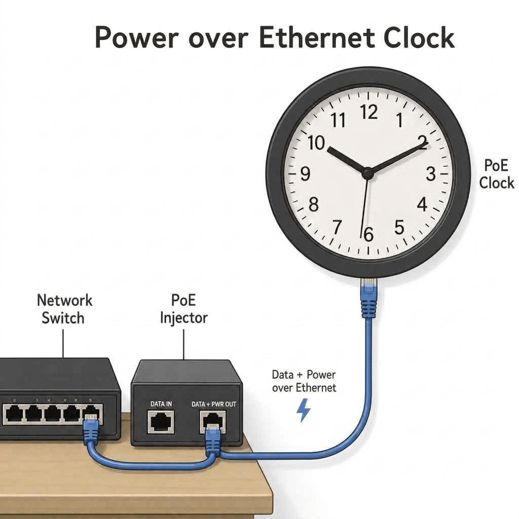 How Power over Ethernet Clocks Work